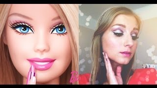 ♡ Barbie Halloween Makeup Tutorial ♡ [upl. by Asyram748]