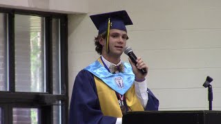 St Patrick Catholic High School Class of 2024 Salutatorian Speech [upl. by Aerdnaed]