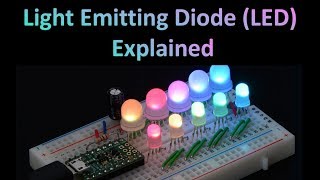 Light Emitting Diode LED Explained Working Advantages and Types of LED Explained [upl. by Aidne]