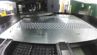 CNC Turret Punch Press at Ajax Metal Forming Solutions [upl. by Divad]