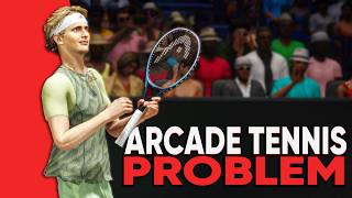 The BIGGEST Problem With Arcade Tennis Games [upl. by Ttoile]