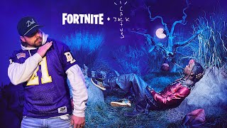 IS TRAVIS SCOTT THE SWEATIEST FORTNITE SKIN [upl. by Ylrevaw480]