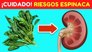 ✅ RIESGOS y BENEFICIOS de la ESPINACA 🥬 [upl. by Delanie983]