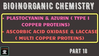 PLASTOCYANIN AZURIN amp ASCORBIC ACID OXIDASE  LACCASE [upl. by Aeel]