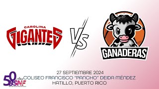 Gigantes de Carolina vs Ganaderas de Hatillo [upl. by Plantagenet659]