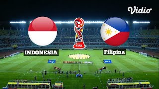 Indonesia vs Filipina  Goals amp Highlight 2023 [upl. by Auberbach]