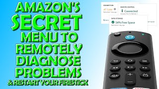 🟢 Amazons Secret Menu To Remotely Diagnose Issues and Restart Your Firestick 🟢 [upl. by Eleda]