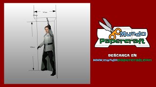 Director Krennic de papercraft [upl. by Repotsirhc]