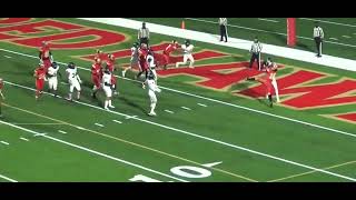 Cainan Hanbury Troy Athens Res Hawks RBMLB 2 point conversion catch Vs West Bloomfield [upl. by Aniteb78]