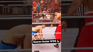 saurav gurjar WWE new fight  shortvideo wwe [upl. by Anetsirk]