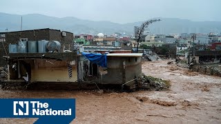 Deadly flash floods hit northern Iraq [upl. by Leehar]