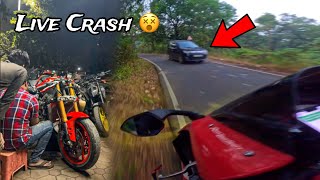 Last Ride on Yamaha R1 🤯  High Speed Crash [upl. by Atterys]