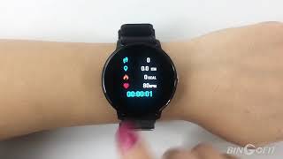 Epic Smartwatch Smart Watches Fitness Tracker Watch （BingoFit 2018） [upl. by Gabriellia]