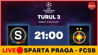 Cum vezi LIVE ONLINE STREAM Sparta Praga  FCSB in Champions League [upl. by Anyale251]