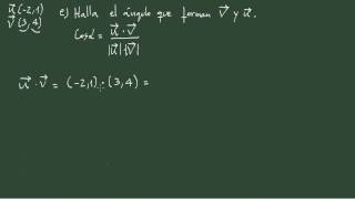 23 Geometría analítica examen 1 ejercicio 1 vectores [upl. by Novak]