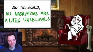 Fantasy Author Reacts  Trope Talk Unreliable Narrators by Overly Sarcastic Productions [upl. by Adamo]