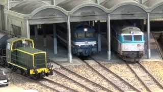 Trains miniatures  ModelRail 2014  SaintEtienne [upl. by Ojadnama]