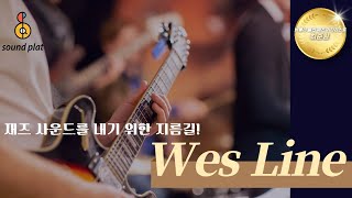 재즈기타 자유로운 솔로를 위한 지름길  Wes Line [upl. by Haidebez212]