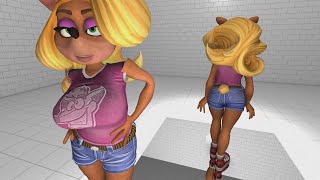 Tawna Bandicoot Outfit v01🌈 Haydee 2021 New animation MOD Tutorial gameplay α [upl. by Hyacinthe549]