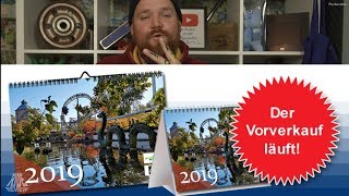 Kalender 2019  Freizeitpark  Achterbahn Kalender  ParkScout amp RideReview [upl. by Karl]