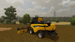 FS22 CANOLA HARVEST AND CALTIVATING FILED WRZOSY FARM [upl. by Leslee]