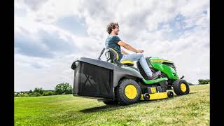 JOHN DEERE FRANCE  NOUVEAUTES 2021 JARDIN amp ESPACES VERTS DE LA GAMME DES TONDEUSES AUTOPORTEES [upl. by Quince]