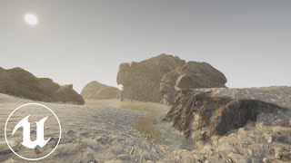 UE4 DF Terrain Blending How why and why not [upl. by Ash]