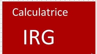 Excel création calculatrice IRG Fiscalité 08 [upl. by Ilona]