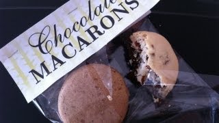 Easy Chocolate Ginger Macaron Macaroon Recipe How To Cook That Ann Reardon [upl. by Nisotawulo205]