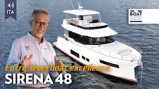 ITA NEW SIRENA 48  Prova Barca a Motore  The Boat Show [upl. by Sanford509]