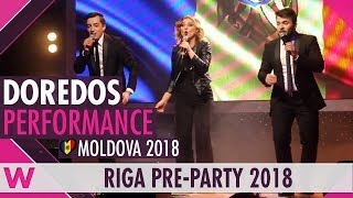 DoReDos quotBella Ciaoquot LIVE  Eurovision PreParty Riga 2018 [upl. by Farrah895]