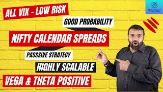 Nifty Calendar Spread Strategy  Secret of Monthly Passive Income  Low Risk  High Reward  How to [upl. by Delbert]