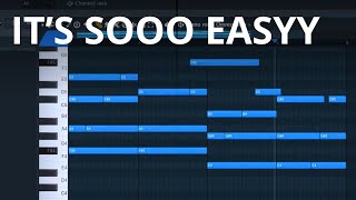 How to build Chords amp Progressions on ANY KEY using the Piano Roll of Fl Studio [upl. by Abih]