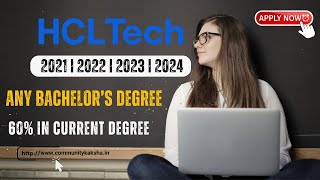 HCL Mass Hiring 2023  Biggest Off Campus Drive  Apply Now Only [upl. by Hodges550]