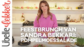 Feestbrunch van Sandra Bekkari Pompelmoessalade [upl. by Marozik]