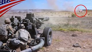 Super Fun Direct Fire Drill – M119 105 mm Howitzer [upl. by Jeth]