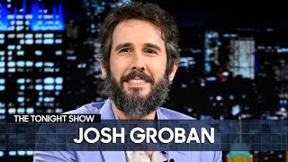 Josh Groban Doesnt Think Anyone Has Heard His Sweeney Todd Opening Line Extended  Tonight Show [upl. by Joshi]