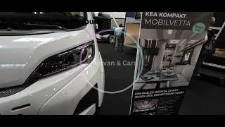 Mobillvetta Kea Kompakt 55 klein und praktisch  Caravan Messe Düsseldorf 2024 [upl. by Anyrb]