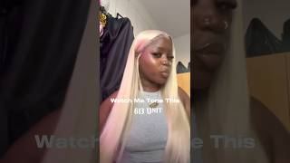 EP 02 Toning a 613 Wig🧝🏾‍♀️Subscribe for more shorts hairvideo [upl. by Adnuhsal]