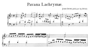 William Byrd Pavana Lachrymae  John Dowland Lacrime [upl. by Srednas588]