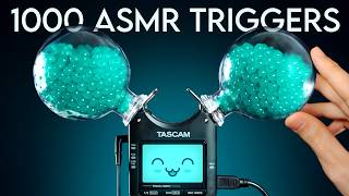 ASMR 1000 Triggers for People with ZERO Attention Span feat Toshi the Tascam No Talking [upl. by Naujud570]