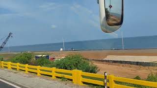 Pamban bridge train accident and bus accident place [upl. by Devon]