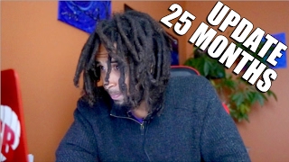 25 MONTHS FREEFORM DREADS [upl. by Ahsienyt491]