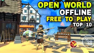 Top 10 FREE TO PLAY OFFLINE Games Android amp iOS on 2025 [upl. by Matilda966]