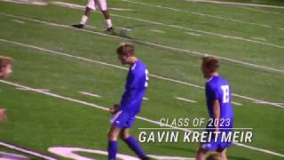 Gavin Kreitmeir Freshman Soccer Highlights  Class of 2023 [upl. by Standford]