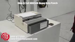 RhinOTuff HD6500 Heavy Duty Punch [upl. by Ilsel]