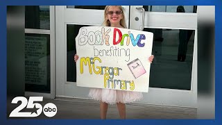 McGregor ISD student spends summer donating hundreds of books to her primary school [upl. by Natalia15]