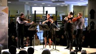 Fugata Astor Piazzolla The Berlin Philharmonic Viola Quartet [upl. by Leopold]