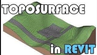 REVIT site toposurface  split surface  subregion and buliding pad [upl. by Alorac64]