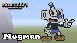 Minecraft Pixel Art Tutorial and Showcase Mugman [upl. by Eednam]